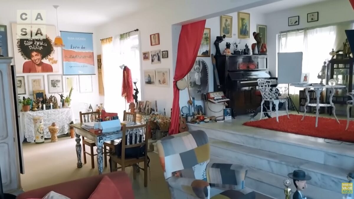 casa atriz Elisa Lucinda