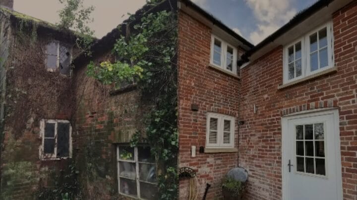 Casa antiga e abandonada ganha reforma estratégica e passa a valer 3 vezes mais