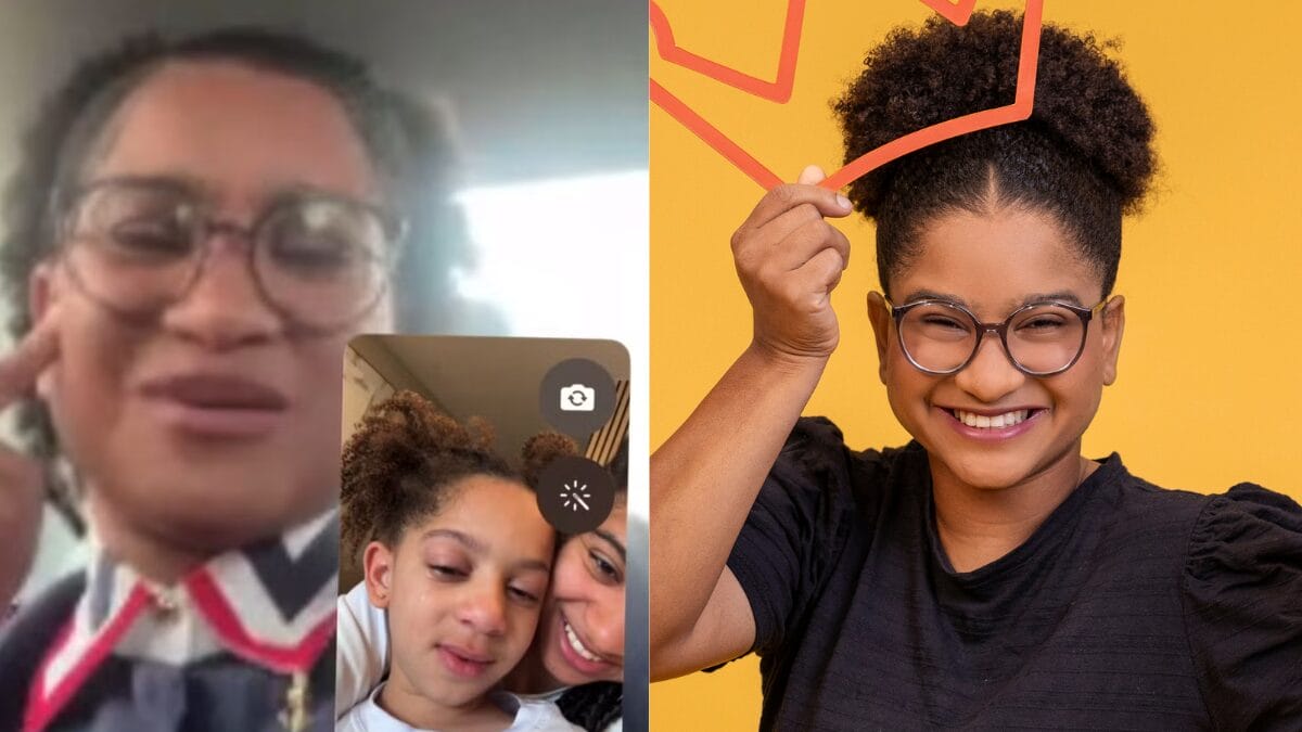 Chegou a chorar irmã mostra o reencontro de Milena com a sobrinha em videochamada