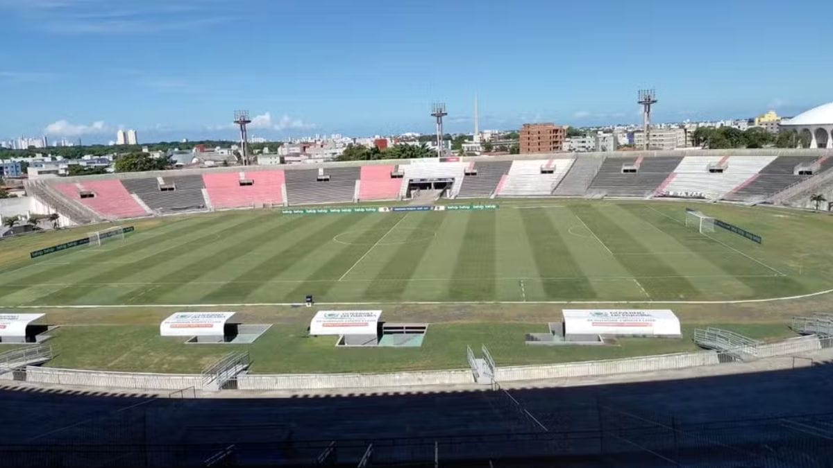 Estádio Almeidão, em João Pessoa (Foto: Marcos Siqueira, CBN)