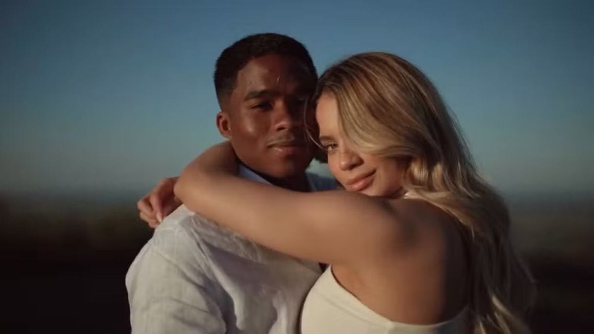 Atacante Endrick e a modelo Gabriely Miranda anunciaram a primeira gravidez (Foto: Redes sociais, Reprodução)