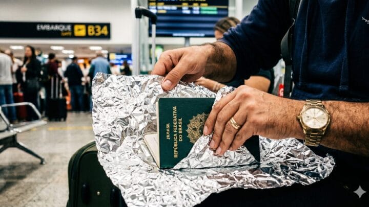 Envolver o passaporte em papel alumínio (2)