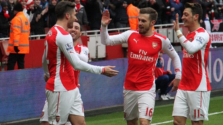 Ramsey atuou por quase dez anos no Arsenal (Foto: Ronnie Macdonald, Wikimedia Commons)