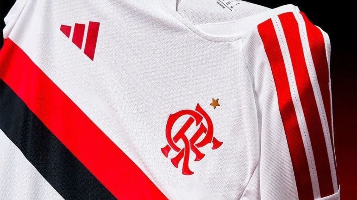 Camisa 2 do Flamengo para a temporada 2026 (Foto: CRF, Divulgação)