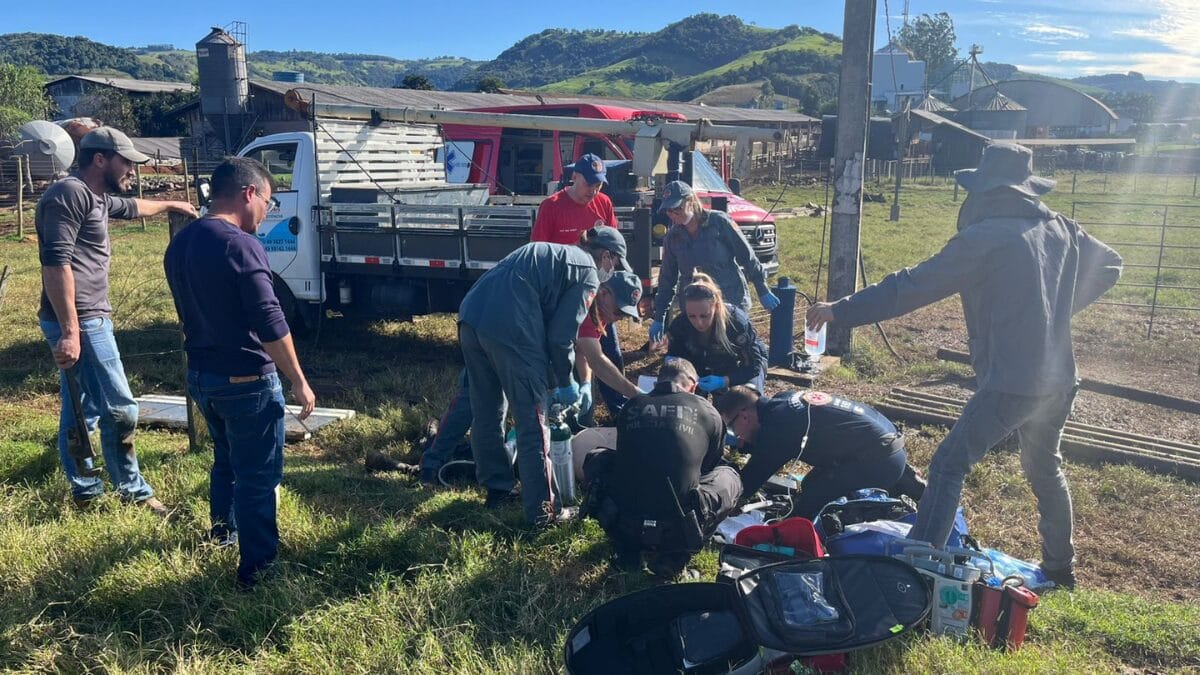 Trabalhador morre após choque elétrico em propriedade rural em SC