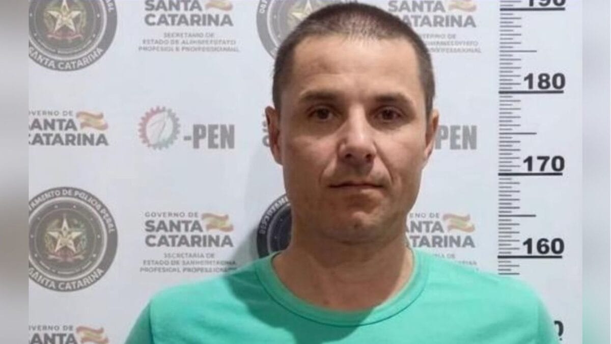 Detento que fugiu