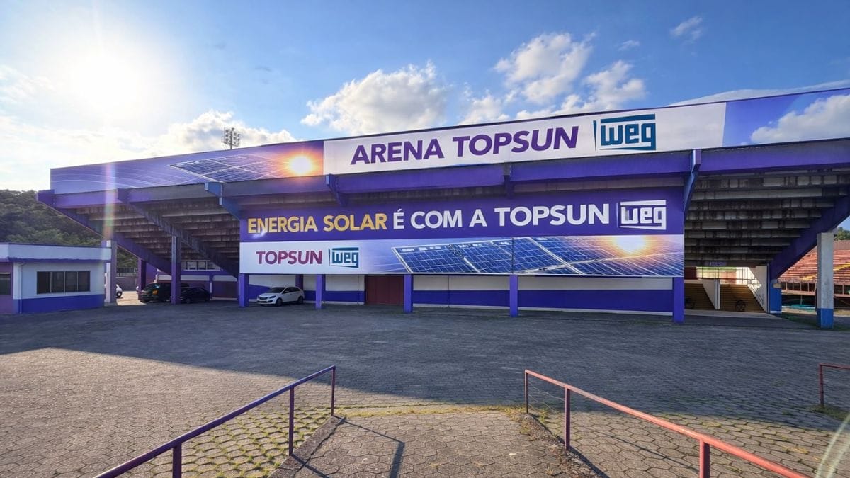 Estádio passa a ser chamado de Arena TopSun WEG (Foto: Juventus, Divulgação)