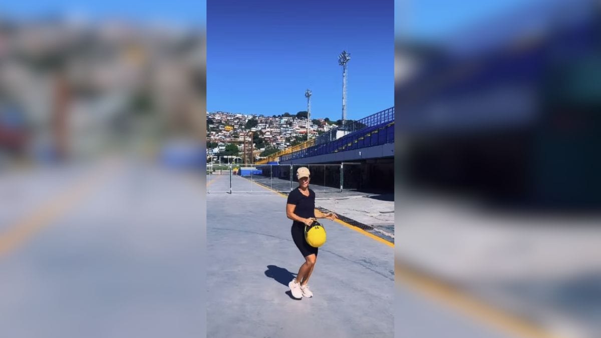 Manezinha Ivete Sangalo posta v&iacute;deo em pontos tur&iacute;sticos de Florian&oacute;polis antes do show