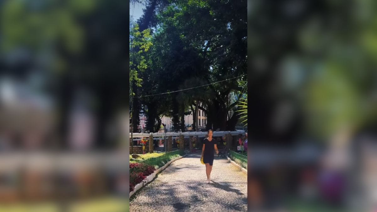 Manezinha Ivete Sangalo posta v&iacute;deo em pontos tur&iacute;sticos de Florian&oacute;polis antes do show