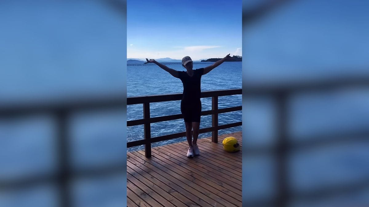 Manezinha Ivete Sangalo posta v&iacute;deo em pontos tur&iacute;sticos de Florian&oacute;polis antes do show