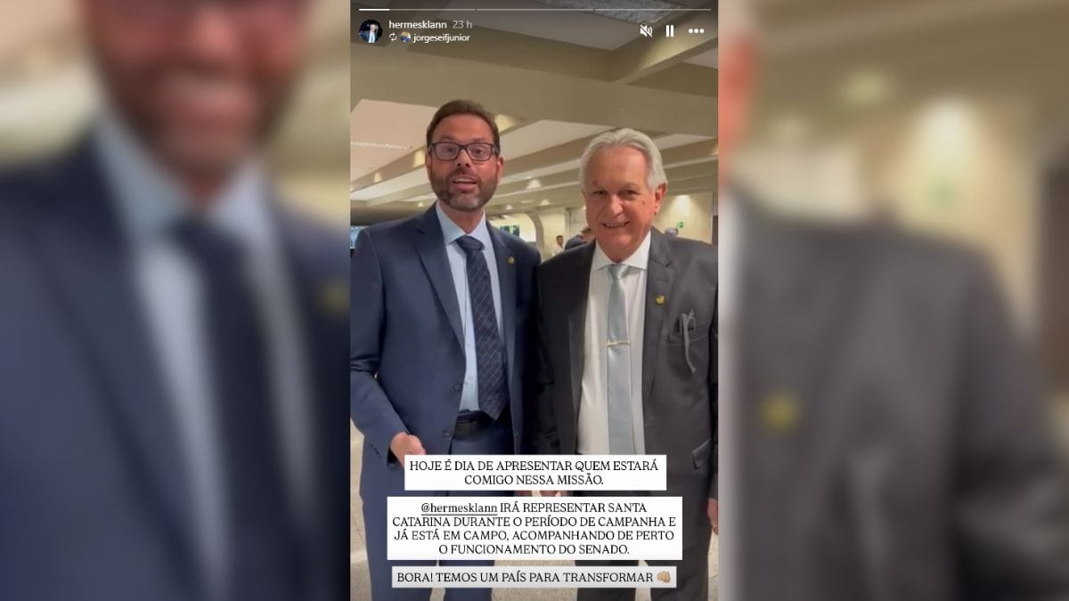 Jorge Seif e Hermes Klann