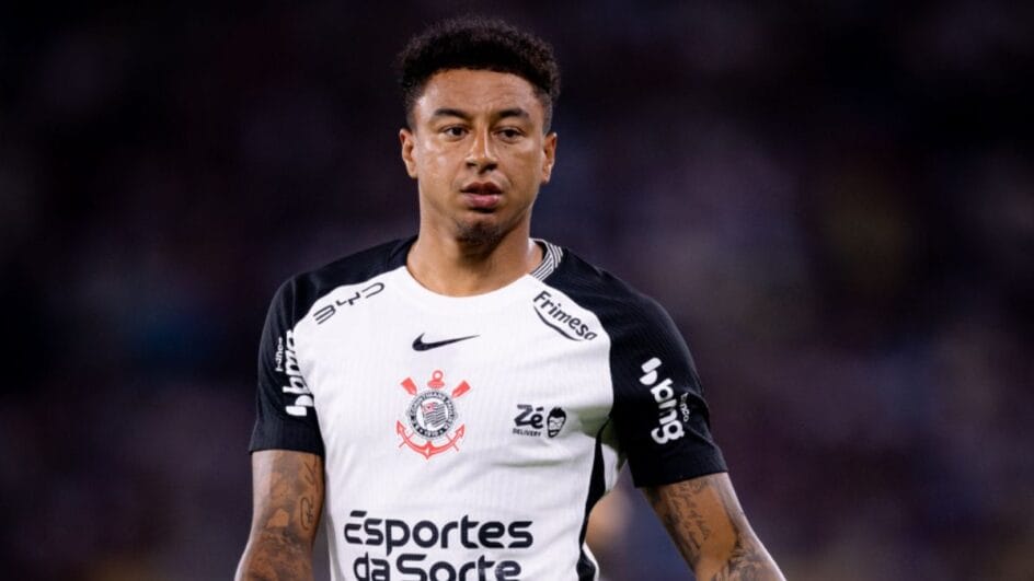 Lingard com a camisa do Corinthians