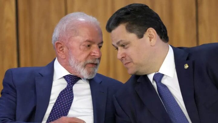 Lula e Davi Alcolumbre