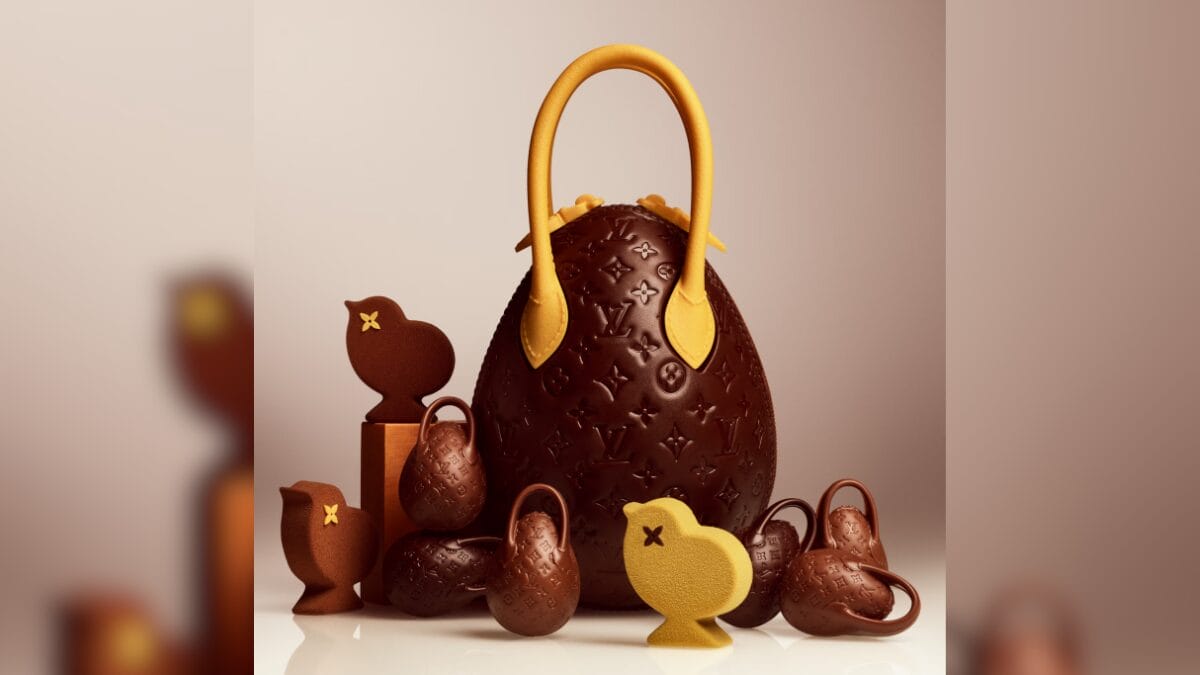 Ovo de P&aacute;scoa luxuoso 