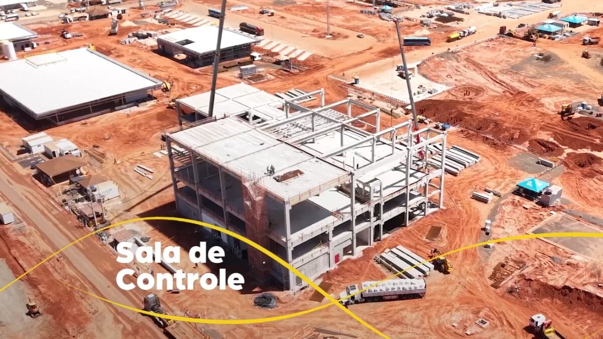 Projeto Sucuri&uacute; megaf&aacute;brica celulose avan&ccedil;o das obras