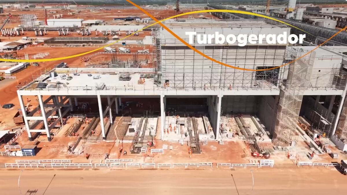 Projeto Sucuri&uacute; megaf&aacute;brica celulose avan&ccedil;o das obras