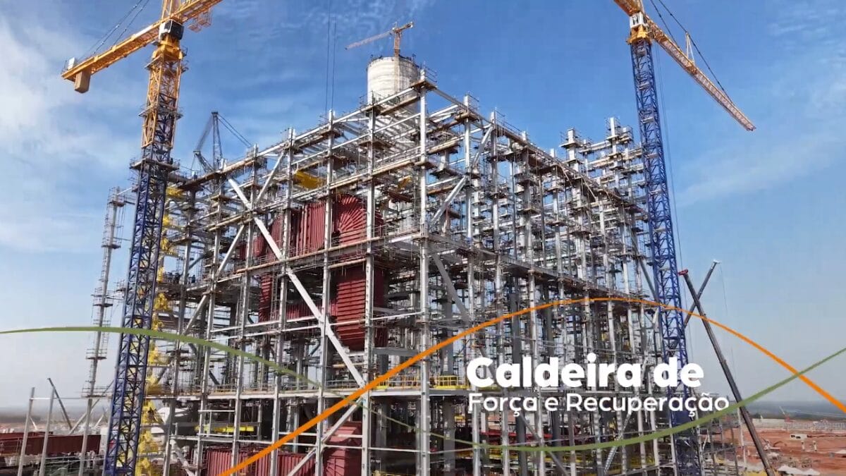Projeto Sucuri&uacute; megaf&aacute;brica celulose avan&ccedil;o das obras