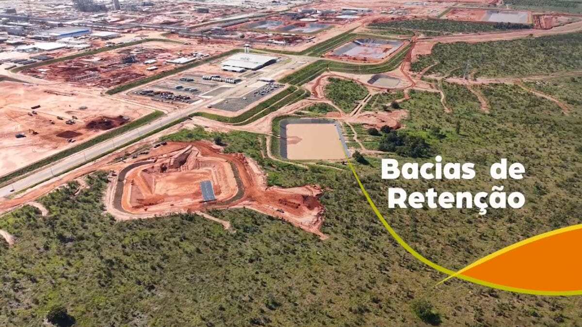 Projeto Sucuri&uacute; megaf&aacute;brica celulose avan&ccedil;o das obras