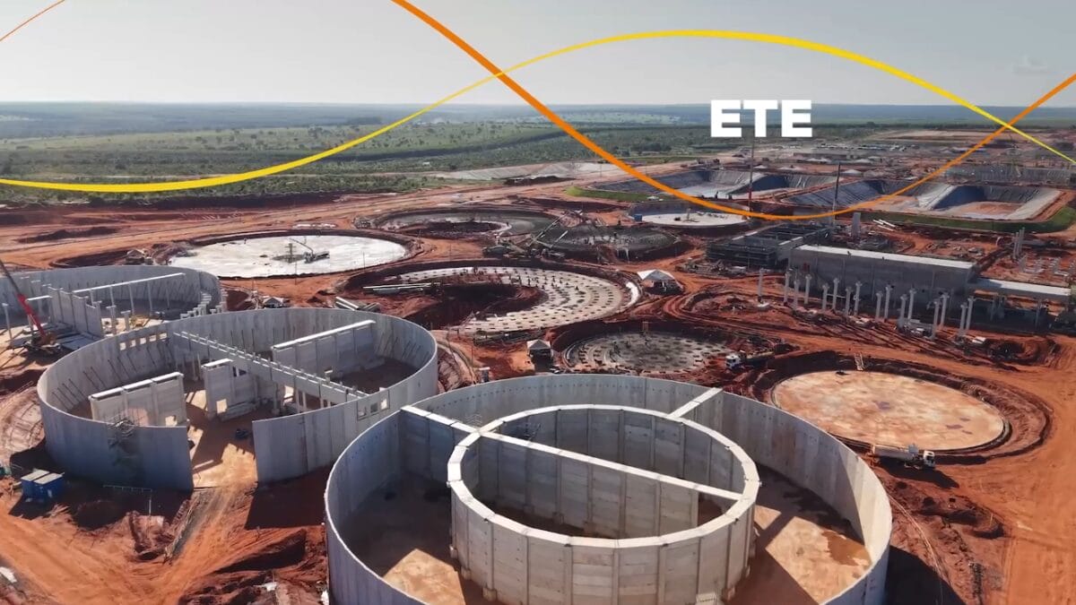 Projeto Sucuri&uacute; megaf&aacute;brica celulose avan&ccedil;o das obras