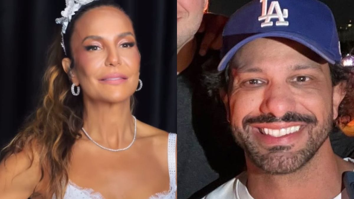 Ivete e o empresário Tiago Maia