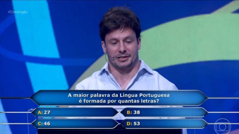 Quem quer ser um milionário: qual é e o que significa a maior palavra da língua portuguesa