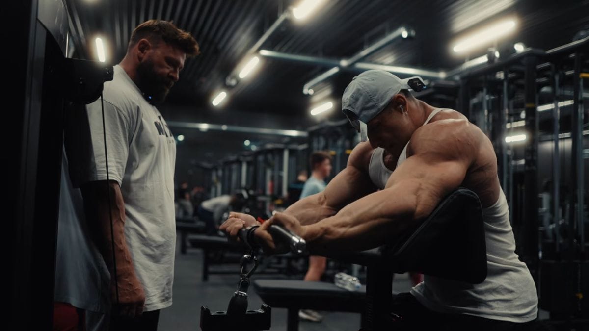 Brasileiro treina para o evento em setembro (Foto: Ramon Dino Pro via Youtube, Reprodução)