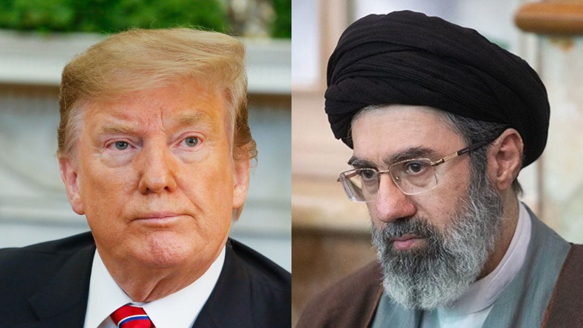 Donald Trump e Mojtaba Khamenei lideram os EUA e o Ir&atilde;, respectivamente