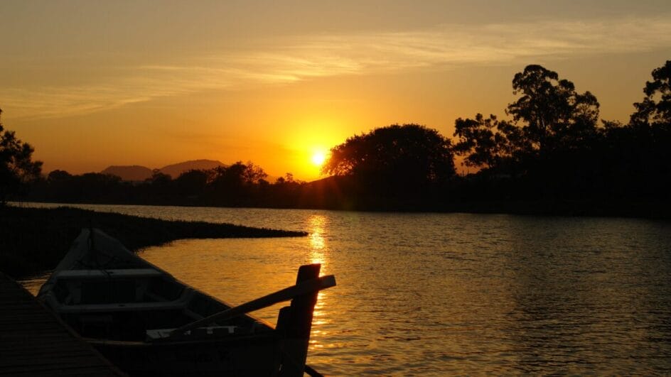 Rio Tubarão, no Sul de Santa Catarina