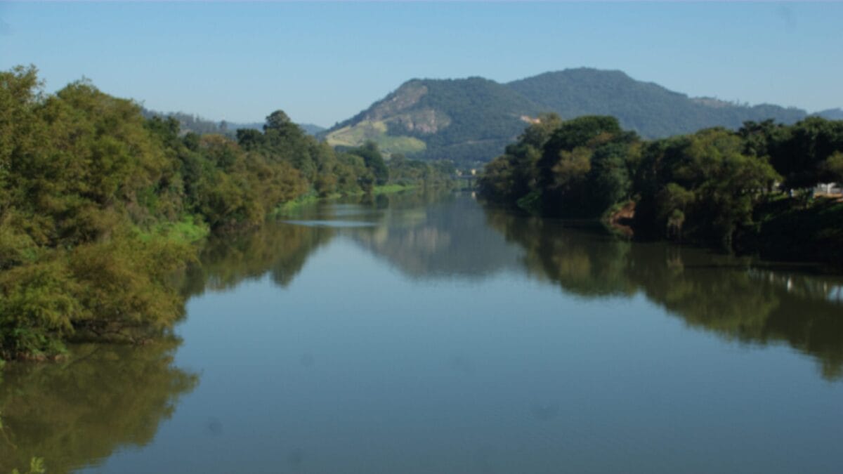 Rio Tubarão, no Sul de Santa Catarina