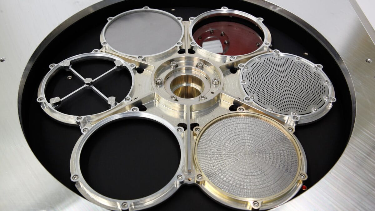 Roda de filtros do XRISM