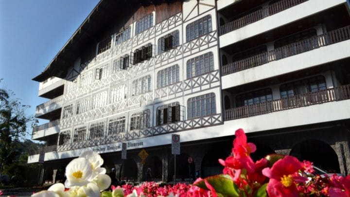Fachada da Prefeitura de Blumenau