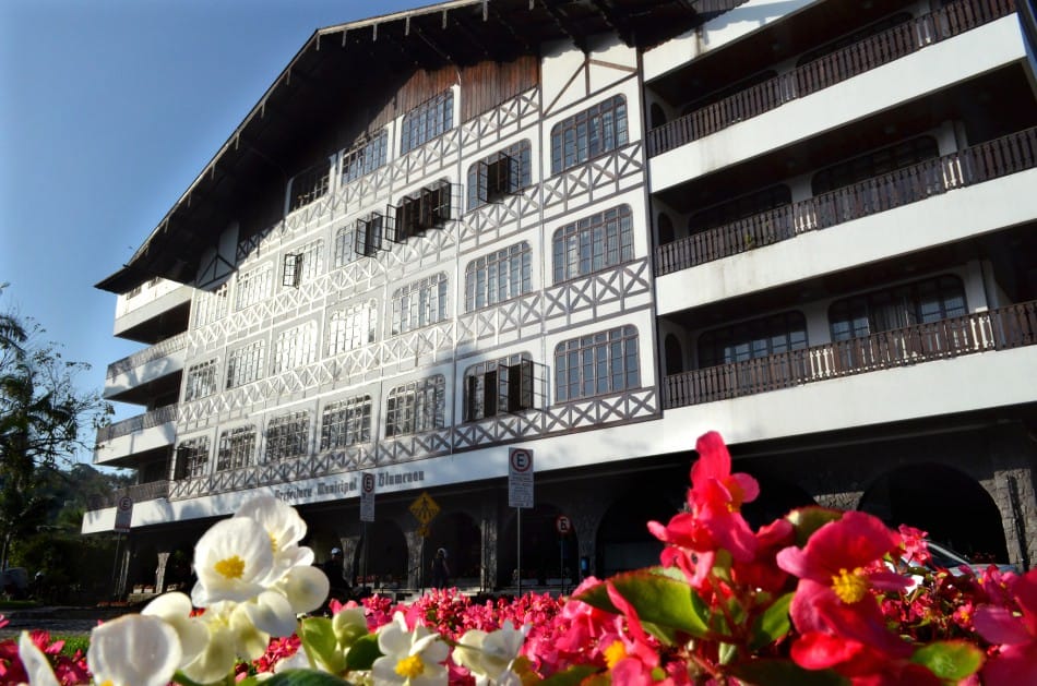 Fachada da Prefeitura de Blumenau