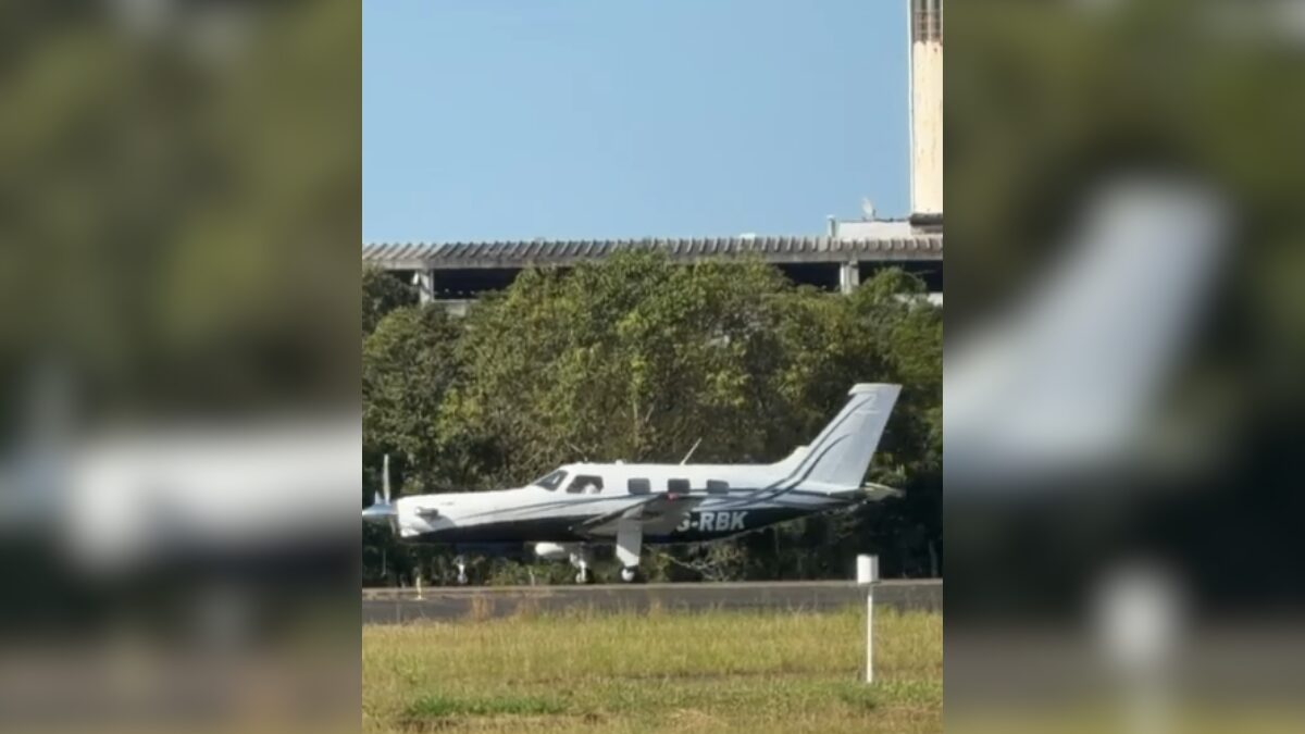 Avi&atilde;o que saiu de Forquilhinha caiu em Cap&atilde;o da Canoa (RS)