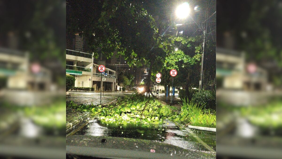 Chuva em Balne&aacute;rio Cambori&uacute;