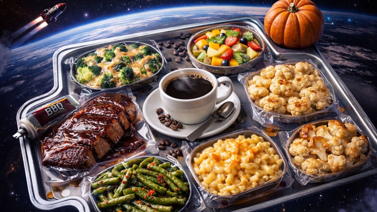 Comida de astronauta da Artemis 2