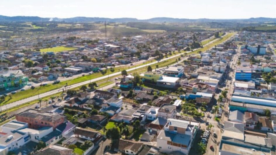 correia pinto foto aérea