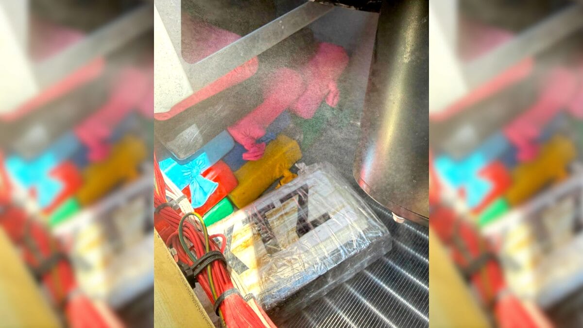 Coca&iacute;na &eacute; encontrada no Porto de Navegantes