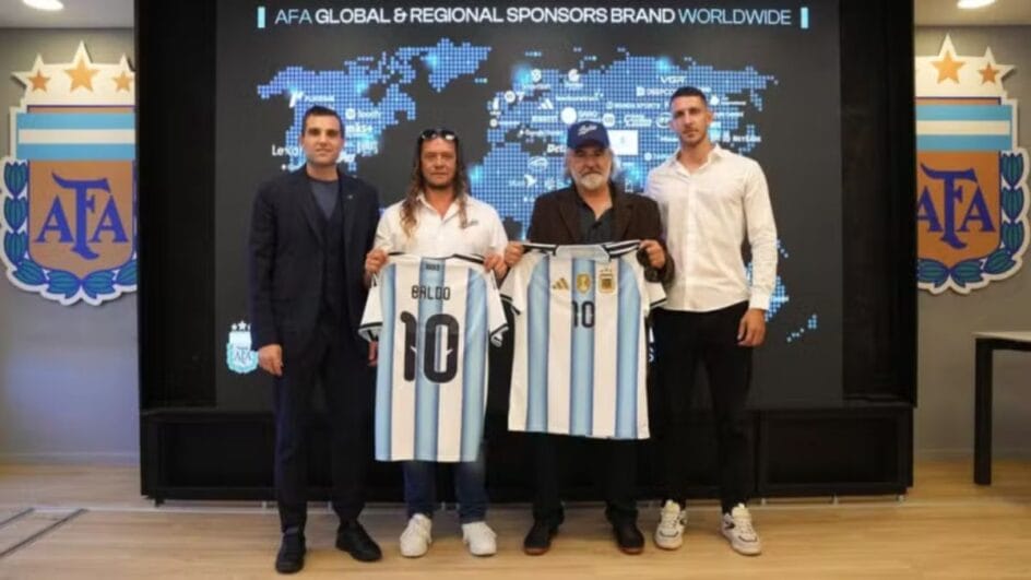 Empresa brasileira confirma patrocínio à seleção da Argentina
