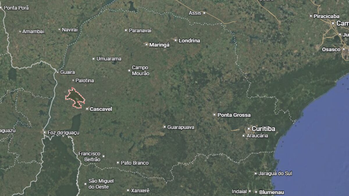Mapa destacando a localiza&ccedil;&atilde;o da f&aacute;brica in&eacute;dita no pa&iacute;s voltada &agrave; inova&ccedil;&atilde;o no agroneg&oacute;cio