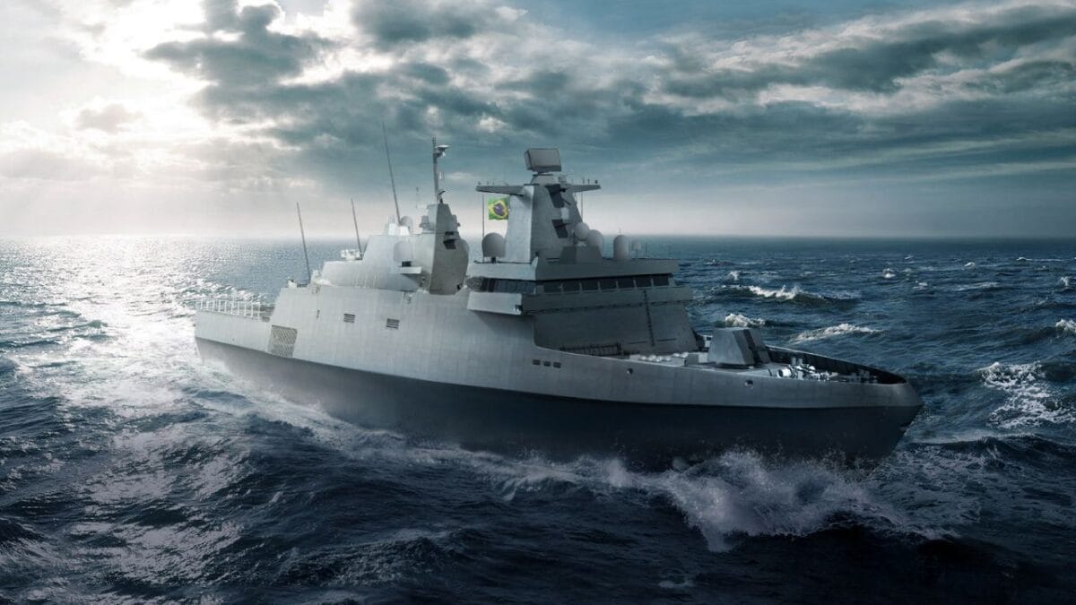 Veja como &eacute; a Fragata Tamandar&eacute;, constru&iacute;da em Itaja&iacute;