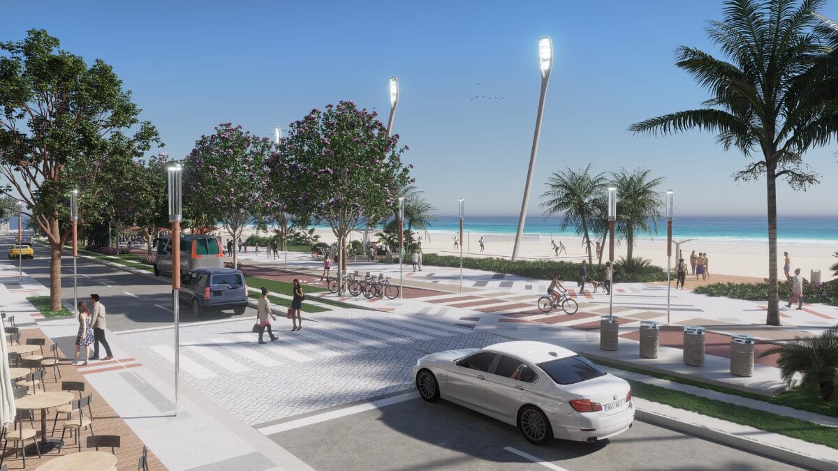 Veja como ficar&aacute; a nova Praia Central