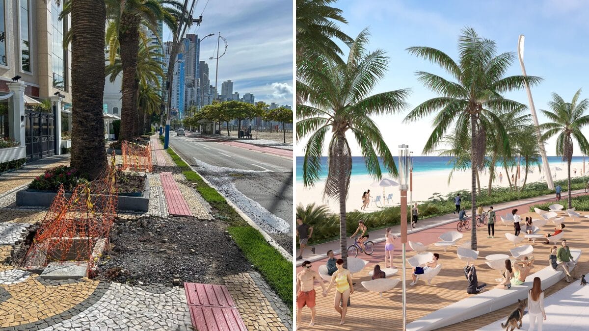 Veja como ficar&aacute; a nova Praia Central