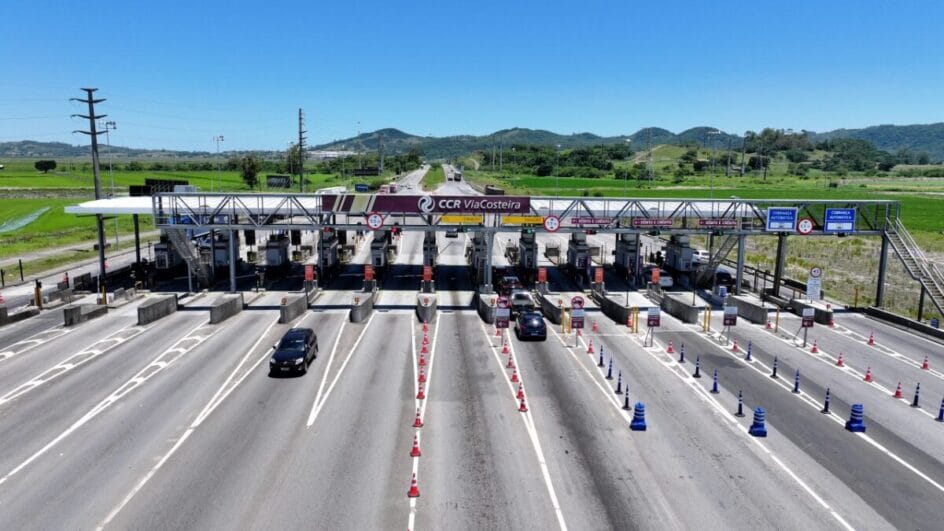 Concessionária CCR ViaCosteira administra trecho Sul da BR-101 em SC (Foto: CCR Via Costeira, Divulgação)