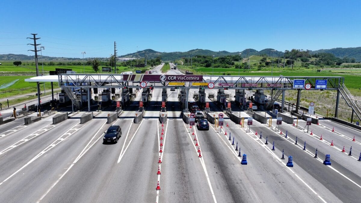 Concessionária CCR ViaCosteira administra trecho Sul da BR-101 em SC (Foto: CCR Via Costeira, Divulgação)