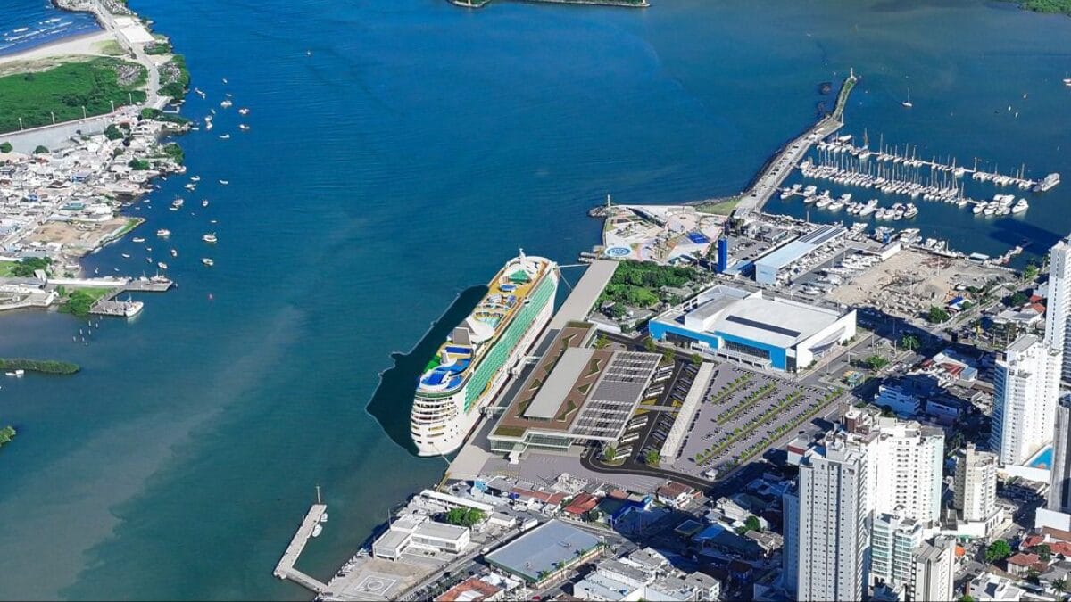 Veja como ser&aacute; e o que vai ter no Terminal de Cruzeiros de Itaja&iacute; 