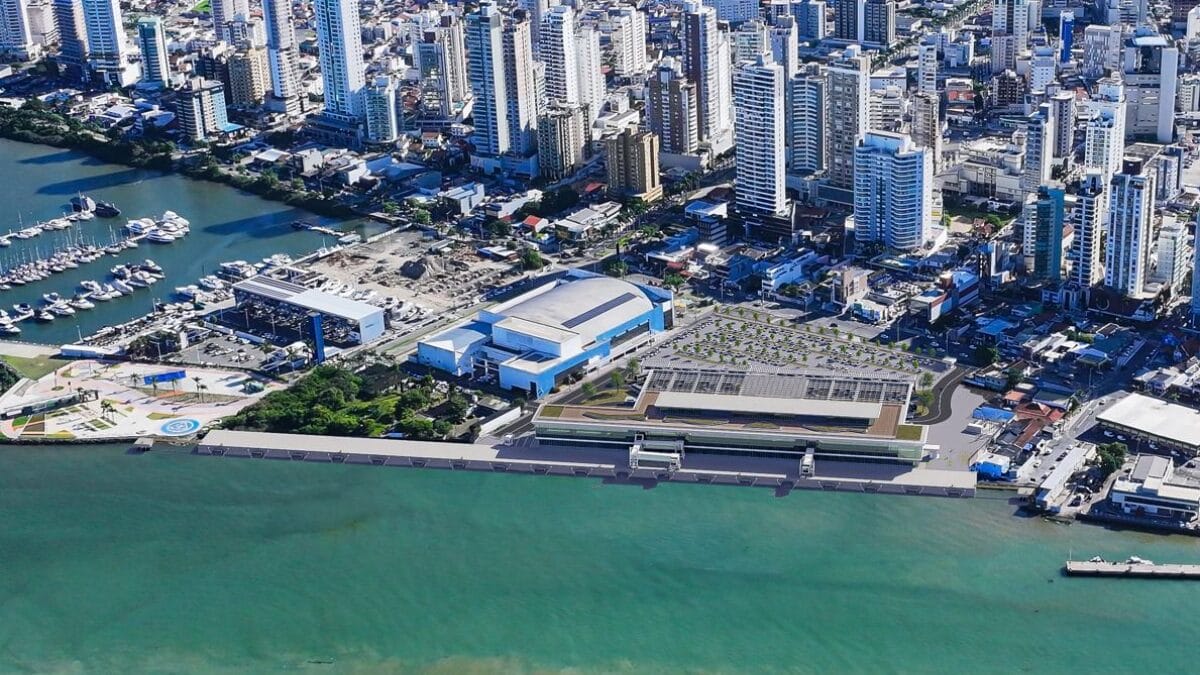 Veja como ser&aacute; e o que vai ter no Terminal de Cruzeiros de Itaja&iacute; 