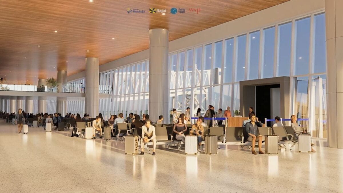 Veja como ser&aacute; e o que vai ter no Terminal de Cruzeiros de Itaja&iacute; 