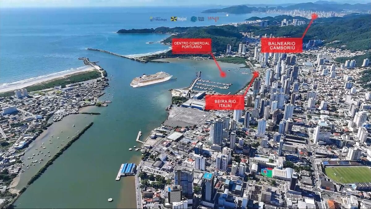 Veja como ser&aacute; e o que vai ter no Terminal de Cruzeiros de Itaja&iacute; 