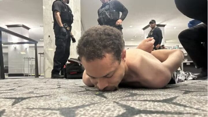 Foto do suspeito foi divulgada por Donald Trump (Foto: Truth Social, Reprodução)