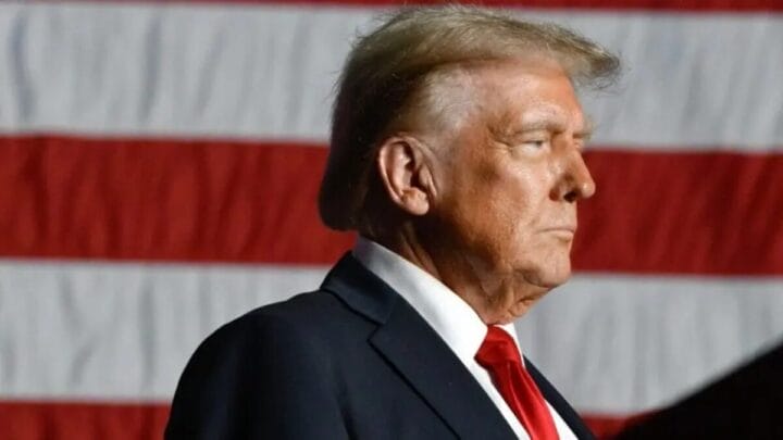 Trump precisou sair às pressas do jantar com jornalistas (Foto: Facebook, Reprodução)